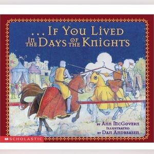 $3 RARE FIND. IF YOU LIVED IN THE DAYS OF THE KNIGHTS BOOK $3 WHEN BUNDLED WITH